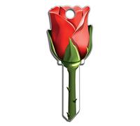 Lucky Line Formes de clé, rose, clé de maison, WR5, 1 clé (B107W)