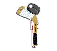 Lucky Line principales formes, Drapeau américain, maison Clé vierge kW/11, 1 clé (B101 K) Hockey Kwikset KW/11