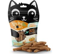 Lucky Lou Lucky Ones Bâtonnets de poulet et de truite 50g