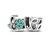 Lucky LOVE Beads Charm, Charm for Bracelet, Compatible with Pandora Bracelet Neckalce