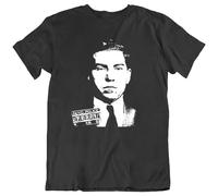 Lucky Luciano Italian Mafia Gangster Movie T Shirt Tee Mens Womens Gift New BlackX-Large