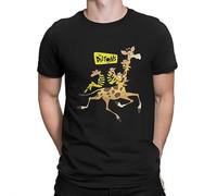 Lucky Luke Anime The Daltons Giraffe T Shirt Black M