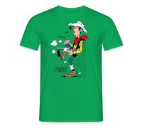Lucky Luke Cow-Boy Solitaire Debout T Shirt Homme