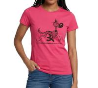 Lucky Luke Rantanplan Design T Shirt Femme