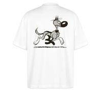 Lucky Luke Rantanplan Design T Shirt Oversize Unisexe Bio