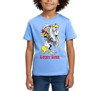 Lucky Luke sur Jolly Jumper Marchandise BD T Shirt Enfant