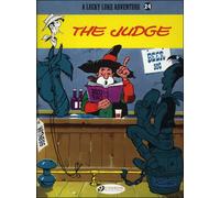 Lucky Luke - tome 24 The judge - Morris - Cinebook - broché - Bande dessinée