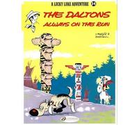 Lucky Luke - tome 34 The Daltons always on the run - Morris - Cinebook - broché - Bande dessinée
