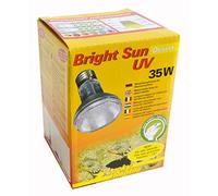 Lucky Reptile Bright Sun UV Desert - Lampe à Vapeur métallique 35 W Douille E27 - Lampe chauffante pour Terrarium avec Spectre de lumière du Jour - avec UVA & UVB - pour Reptiles du désert
