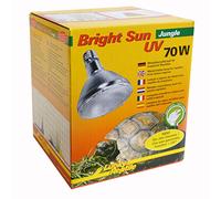 Lucky Reptile Bright Sun UV Jungle - Lampe aux halogénures métalliques de 70 W pour douilles E27 - lampe de terrarium avec spectre de lumière du jour - lampe chauffante avec rayons UVA et UVB - Lampe UV pour reptiles tropicaux