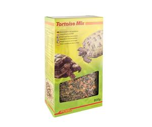 Lucky Reptile Mix Tortoise 800g Riche en Fibres brutes - granulés d'herbes de Prairie avec Morceaux de Carottes & Fleurs de Calendula - pour Toutes Les Tortues herbivores
