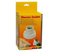 Lucky Reptile Thermo Socket - Douille en Porcelaine Droite - Douille E27 avec câble d'alimentation & matériel de Montage - Idéale pour Lampes jusqu'à 150 W - Accessoires pour terrariums