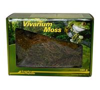Lucky Reptile Vivarium Moss - 150 g de Mousse pour Terrarium - Mousse fraîche de Culture contrôlée - Augmente l'humidité de l'air - Mousse déco Terrarium - Accessoire pour Reptiles