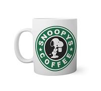 Lucky Snoopys Joe Coffee Tasse Blanche Nouveauté Drôle Pour Thé au Café 330ml