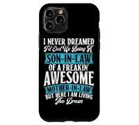 Lucky Son In Law Awesome Mother In Law Family Humour Child Coque pour iPhone 11 Pro