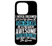 Lucky Son In Law Awesome Mother In Law Family Humour Child Coque pour iPhone 15 Pro