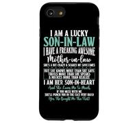 Lucky Son In Law Awesome Mother In Law Family Humour Child Coque pour iPhone SE (2020) / 7 / 8