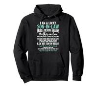 Lucky Son In Law Awesome Mother In Law Family Humour Child Sweat à Capuche