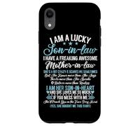 Lucky Son In Law Mother In Law Funny Family Humour Child Coque pour iPhone XR