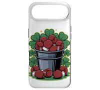 Lucky St. Patrick's Day Boxing Gloves Bucket Clover Coque pour iPhone Air
