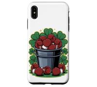 Lucky St. Patrick's Day Boxing Gloves Bucket Clover Coque pour iPhone XS Max