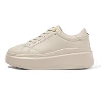 LUCKY STEP Baskets Femme à Plateforme - Sneakers Mode, Baskets Basses Casual Confortables pour Usage Quotidien (Beige, 9US-40EU-7UK)