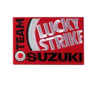 LUCKY STRIKE Suzuki Sports Automobile Écusson Patch en fer brodé sur accessoire