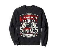 Lucky Strikes Maillot de l'équipe de Bowling League Sweatshirt