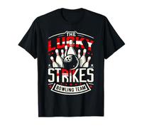 Lucky Strikes Maillot de l'équipe de Bowling League T-Shirt