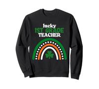 Lucky Teacher Grade Crew St Patrick's Day 1ère année Sweatshirt