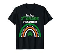 Lucky Teacher Grade Crew St. Patrick's Day 3e année T-Shirt