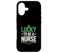 Lucky to Be A Nurse St Patrick Day Shamrock Pride Coque pour iPhone 17