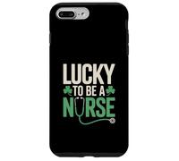 Lucky to Be A Nurse St Patrick Day Shamrock Pride Coque pour iPhone 7 Plus/8 Plus