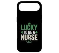 Lucky to Be A Nurse St Patrick Day Shamrock Pride Coque pour iPhone Air