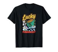 Lucky to Be A Pharmacien Drôle Pharmacien T-Shirt