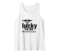 Lucky to Be Radiographie Radiographie Domaine médical Débardeur