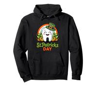 Lucky Tooth Shamrock Irish Dental Hygienist St Patrick Style Sweat à Capuche