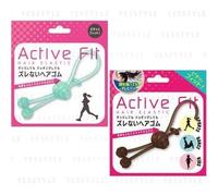 LUCKY TRENDY - Active Fit Hair Tie Juicy Peach