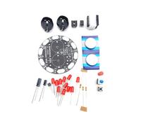 Lucky Turntable LED Light Kit Électronique de Bricolage Module de Formation de Projet de Soudage Kit de Bricolage pour la Formation D'Apprentissage,