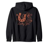 Lucky You Coquillage Étoile de mer Coquillage Plage Fille Sweat à Capuche