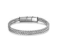 LUCKY2+7 Bracelet Homme-Chaîne cubaine bracelets pour homme 316L Acier Inoxydable