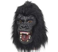 LuckyGGT Masque de tête de scène de tournage de fête dansante King Kong chimpanzé Halloween