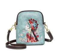 LuckyGGT Sac à bandoulière style national broderie Hua Dan sac à bandoulière style ethnique design de niche sac décontracté pour les trajets quotidiens sac tout-aller