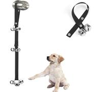 Luckyiren Cloches de porte améliorées pour bouton de porte/apprentissage de la propreté/aller à l'extérieur - Cloches pour chiots, chiens, chiens, chiens, chats, pour les amoureux des chiens - Qualité