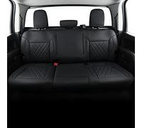 LUCKYMAN CLUB Housses de siège arrière personnalisées, pour Silverado/Sierra 2500 3500 à cabine double 2019-2022 Silverado/Sierra 2500 3500 à cabine double, pick-ups et camions, compatibles avec Trims