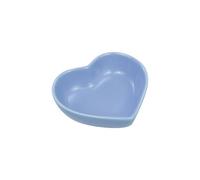 LuckyOpt Gamelle en céramique en forme de cœur pour hamster - Lavable - Pour cochon d'Inde, gerbille, hérisson, chinchilla, perroquet (rose) (violet)