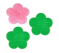 LuckyOpt Outil d'épluchage d'éperon de Rose, 2 Embouts en Silicone et 1 Outil de Retrait de pétales de Rose en métal, Convient pour Le Jardinage, Arrangement Floral DIY (3)