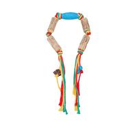 LuckyOpt Silvervine Jouet pour chat avec herbe à chat, jouet coloré à mâcher 4 en 1 pour chat, jouet interactif pour chat pour nettoyer les dents, tuer le temps et soulager le stress (bleu)