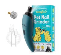 LuckyTail Moulin à griffes pour chiens et chats Bleu sarcelle