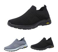 Luckywaqng Chaussures de sport urbaines pour homme - Ultra confortables - En maille respirante - Chaussures de course - Tennis - Fitness - Chaussures de marche - Chaussures d'extérieur décontractées